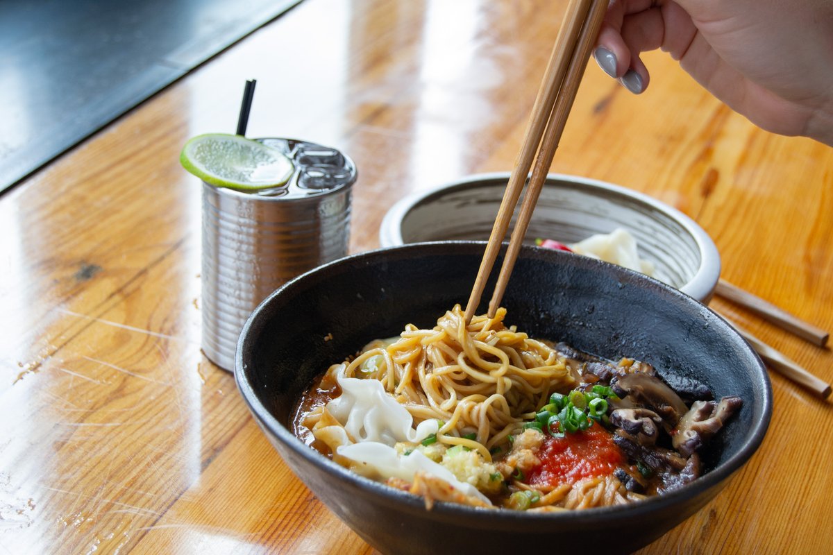 FuriousSpoon's tweet photo. Keep the Thanksgiving vibes going and stuff your face again at our Slurp Fast or Die Trying Eating Contest. Can you be the fastest to slurp down a bowl of The Furious Ramen and win $500? We're only a few days away, use this link to sign up!  https://t.co/cU1Rl7itkr https://t.co/cyrExA6jSZ
