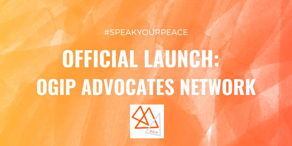 ourgenpeace's tweet photo. 🎉After a year of community building, we are so excited to be officially launching the OGIP Advocates Network!🎉

Come celebrate with us, and meet the incredible young advocates shaking up peace and security.

👉December 8
👉12:00 PM EST 
👉Register: https://t.co/7eNALgpMVP https://t.co/KpQWMEyJkv