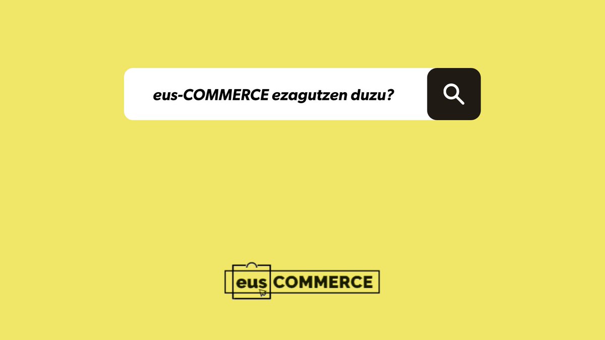eusCOMMERCE's tweet photo. eus-COMMERCE programa ezagutzen duzu?
Zure negozioa errealitate digital berrira egokitzeaz arduratzen gara.
💻 Zure negozioaren eraldaketa digitalean lagunduko dizugu!
Bisitatu gure ataria programari buruz gehiago jakiteko👉
https://t.co/g5CpiDbuhu
#eusCOMMERCE https://t.co/iQk7Dawb34