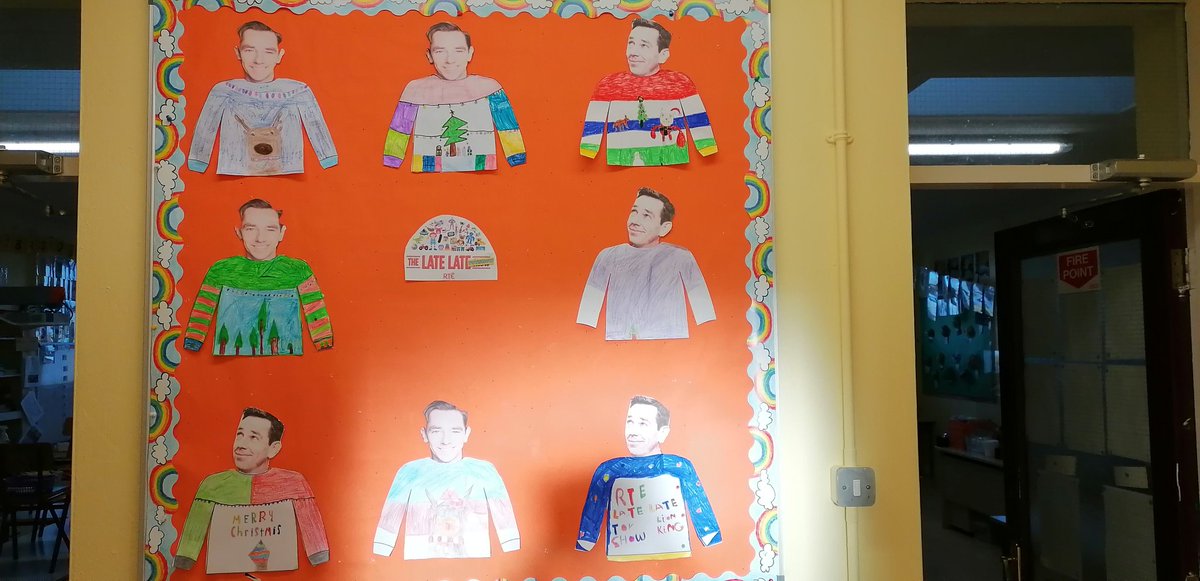 RockmountNS's tweet photo. Everyone in Rockmount NS is very excited for the Toy Show tonight! I wonder will @_RyanTubridy and @rte choose any of our jumper designs for the show?! #Christmasjumper #toyshow #latelatetoyshow https://t.co/IXf94wkKDu