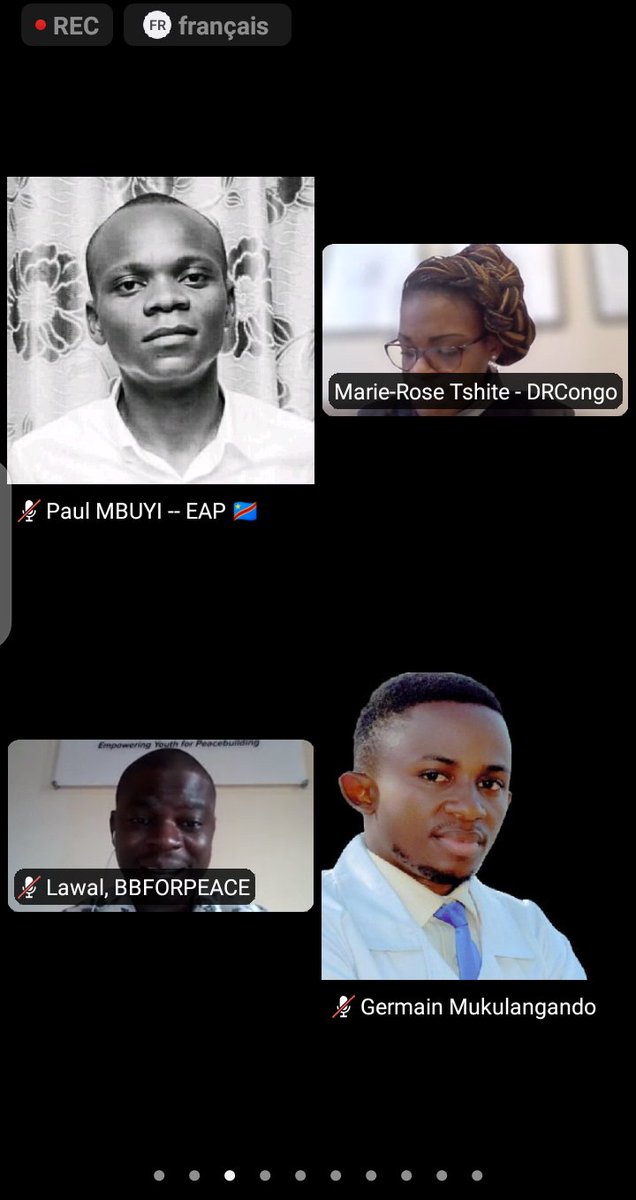 EmBiPaulNehemie's tweet photo. Fin des échanges entre les Coalitions #JPS #JeunessePaixSécurtité Nigéria 🇳🇬 et RD Congo 🇨🇩
Beau retour d'expériences de #bbforpeace Nigeria.
@BunkuluYves
@EAP_FOPAHI
@TBarbaut
@DNyamugabo
@IrisNzolantima
@sylvain_obedi
@JeunesseCN_RDC
@us_ypscoalition
@GrEtumba https://t.co/kMHXH9z5fY