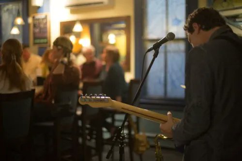 madbattercm's tweet photo. Open mic night is every Sunday night at our Mad Batter Restaurant! Join us for a night out, great music, fantastic food and fun atmosphere! https://t.co/tfZv2hQwLv https://t.co/6FhnJhifPu