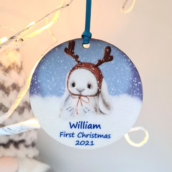 Personalised Baby's First Christmas Wooden Glitter Effect Tree Decoration

£5.49

ruthkaygifts.co.uk/shop/ols/produ…