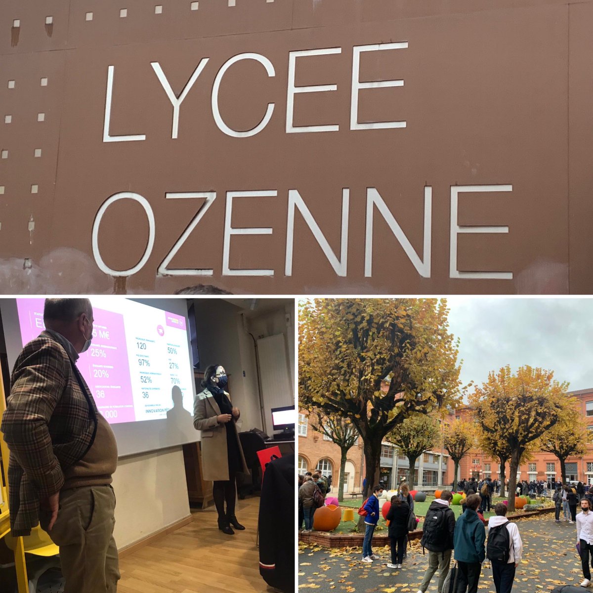 Spécial merci à Mr Pierre Laurens et aux professeurs pour leur accueil et les échanges avec les élèves #CPGE du @LyceeOzenne . Une matinée de partage sur <a href="/tbs_education/">TBS Education</a> ! Un retour aux sources en tant qu’ancienne élève de prépa de ce Lycée ! Bon travail à tous 💡