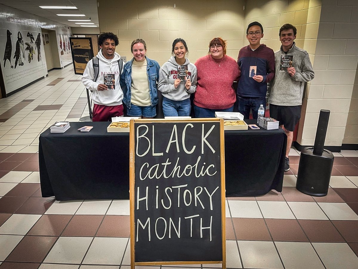 BenedictineKS's tweet photo. This November, the Benedictine College Black Student Union has been hosting events in celebration of Black Catholic History Month! https://t.co/DSEaEUV7jN