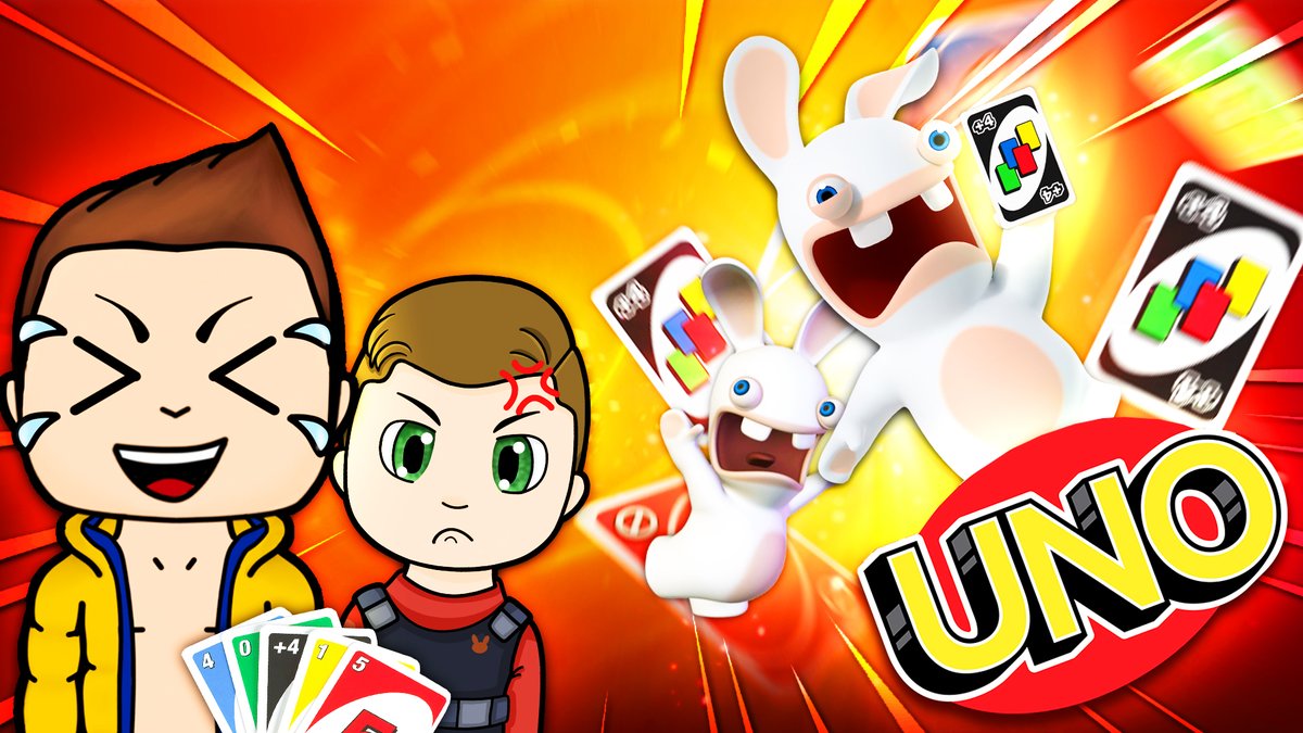 TheMegaPyx's tweet photo. NOUVELLE VIDÉO ! 🎥

Les lapins crétins ruinent notre partie de UNO.. 🐰

https://t.co/ykNEuV3im9 https://t.co/3YGrPrcOq2