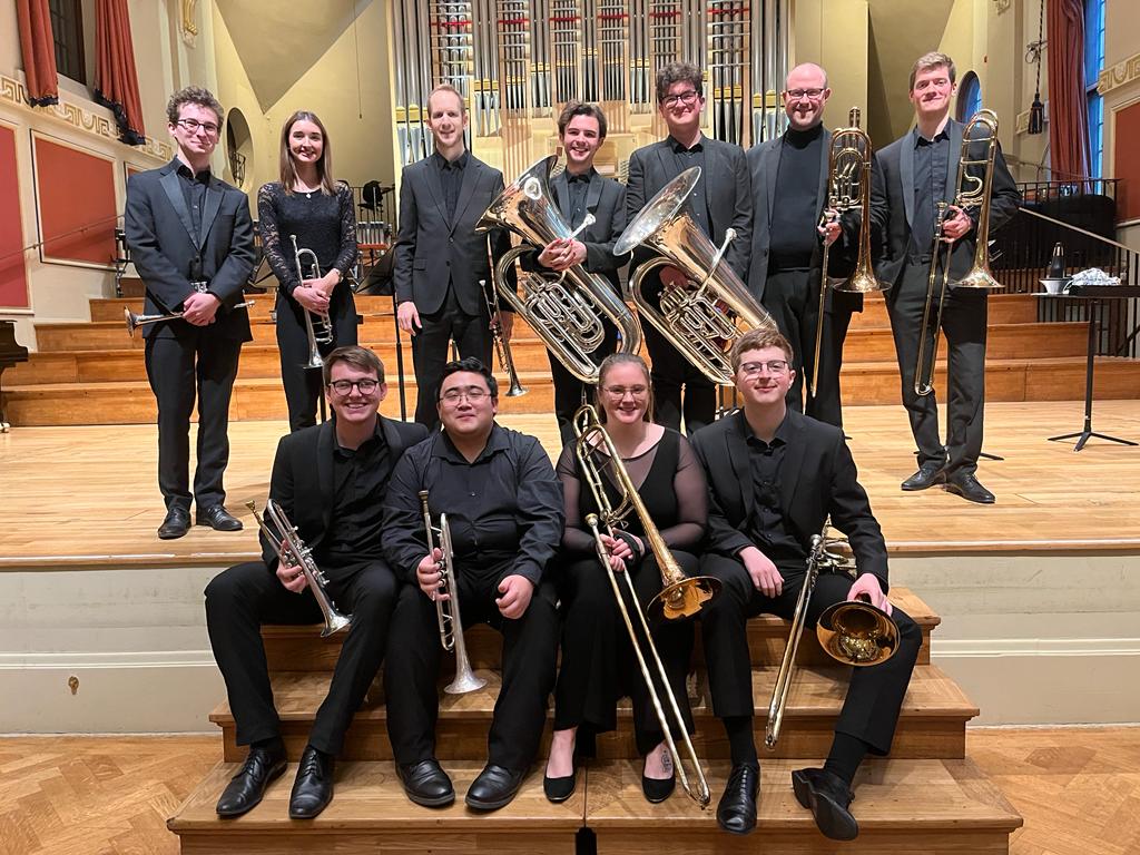 SepturaOfficial's tweet photo. Really enjoyable week working with @RoyalAcadMusic  students on our One Equal Music programme, including the world premiere of Holy Presence by Geoffrey King. See you all next time! #betteronbrass #backwhereitallstarted https://t.co/KPPkhVL61S