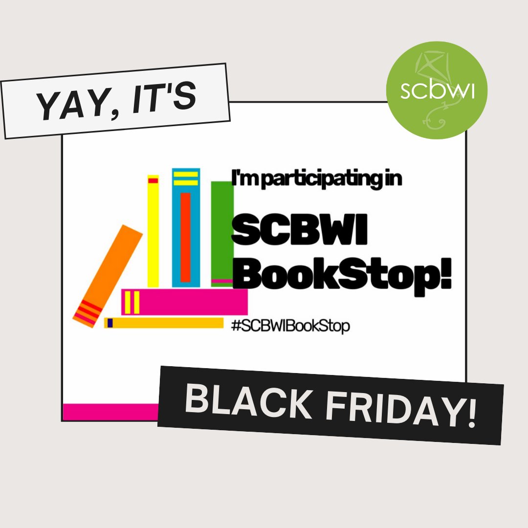 scbwi's tweet photo. You know what #BlackFriday means when you're in the #kidlitcommunity ?! 

📚 BOOK SHOPPING!!! 🛍

Find holiday gifts for all the young readers in your life by clicking here: https://t.co/TvU7pQB9mA https://t.co/irdkwhxUZx