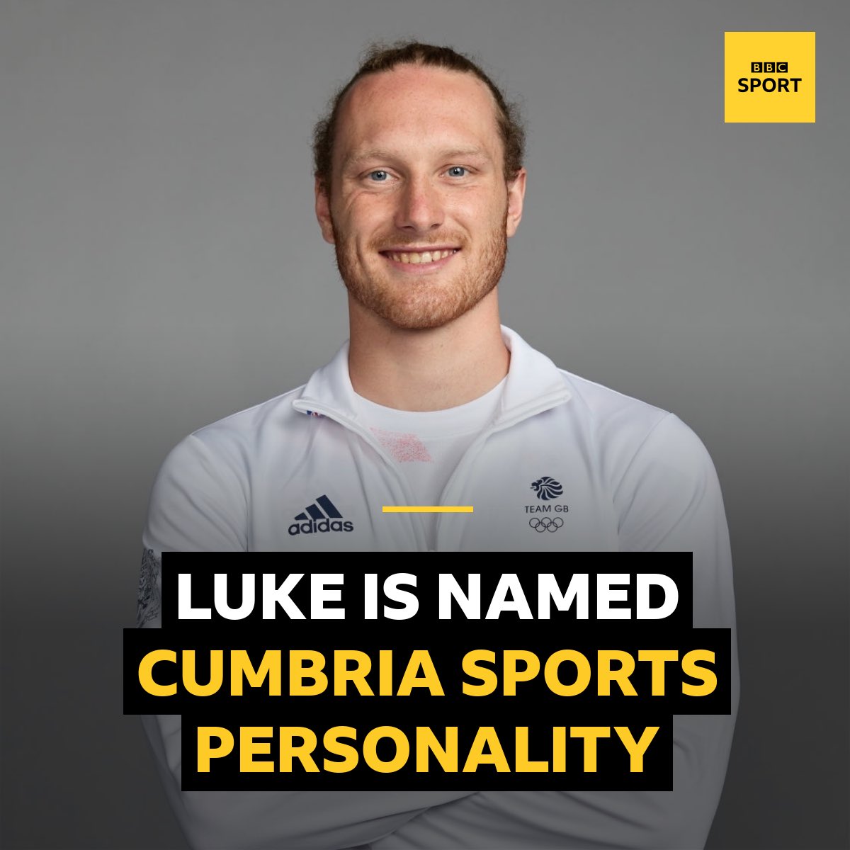 Congratulations Luke Greenbank.

The double-Olympic medal swimmer from Great Broughton has been named the 2021 Cumbria Sports Personality of the Year.

Listen 👉 bbc.in/3nULpIj

#bbcolympics #swimming #cumbria