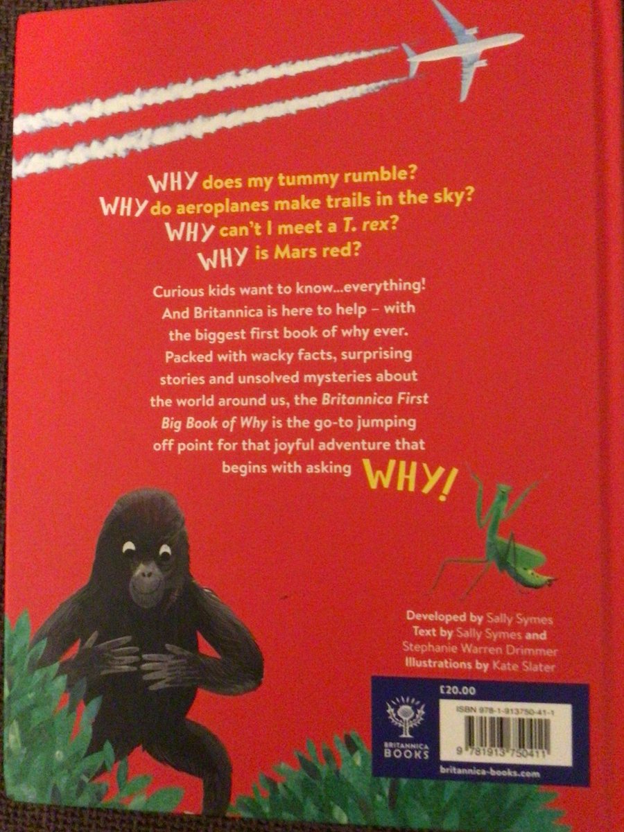 writeaboutbooks's tweet photo. Bumper book of answers to questions about minibeasts, pets, wild animals, the body, food, how stuff works, Earth & space for youngsters fascinated by facts. Visually stunning mix of (often close-up) photos & big bold illustrations. #FirstBigBookOfWhy @BritannicaBooks #NNFN2021 https://t.co/jKmlgdQpS0