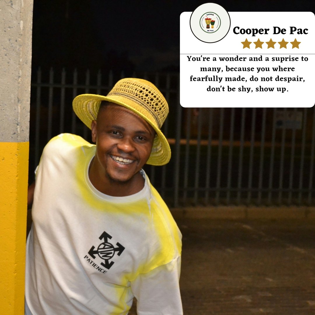 You're a wonder and a surprise to many, because you where fearfully made, do not despair, don't be shy, show up.

#BlackFridayDeals #BlackFriday2021 #TakealotBlueDotSale pic.x.com/6Te3EG8u4i