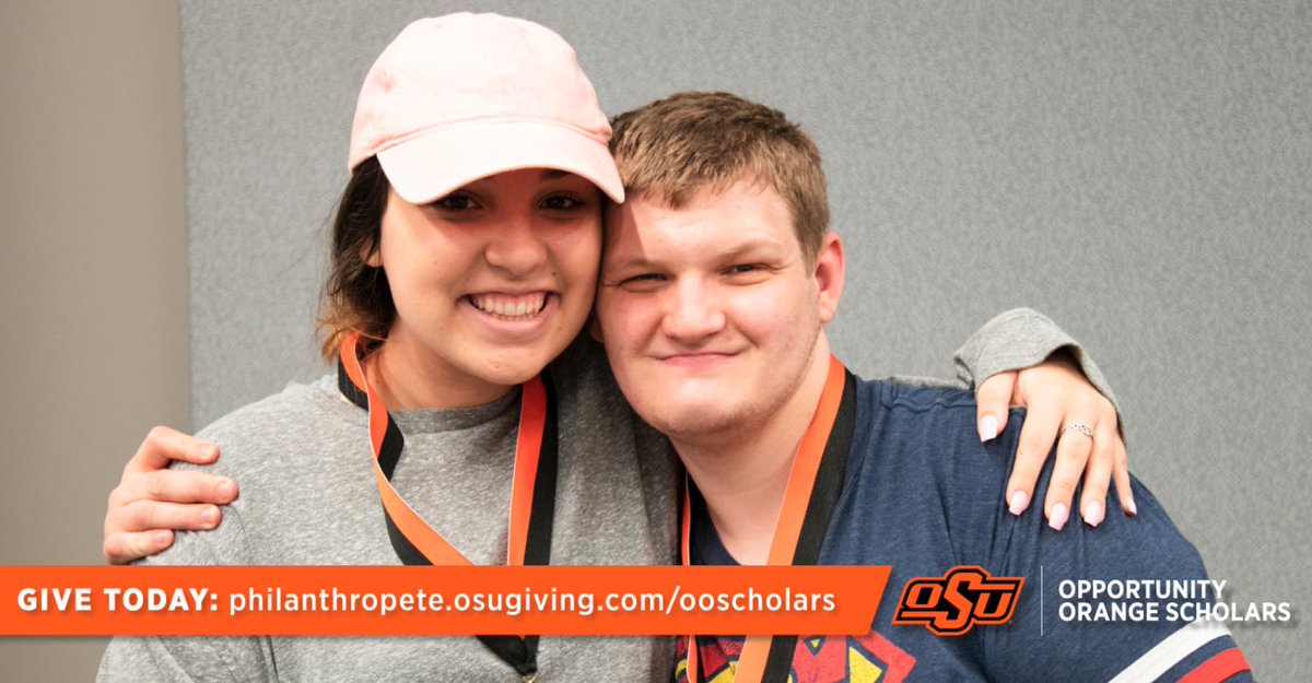okstate_ehs's tweet photo. There’s still time to give! Your support will help provide a life-changing educational experience for those with intellectual disability.

➡️ https://t.co/bb8LPiaTbC 

#OpportunityOrangeScholars #PhilanthroPETE #PeoplePassionPurpose #okstate https://t.co/JS4mBtmgQ9