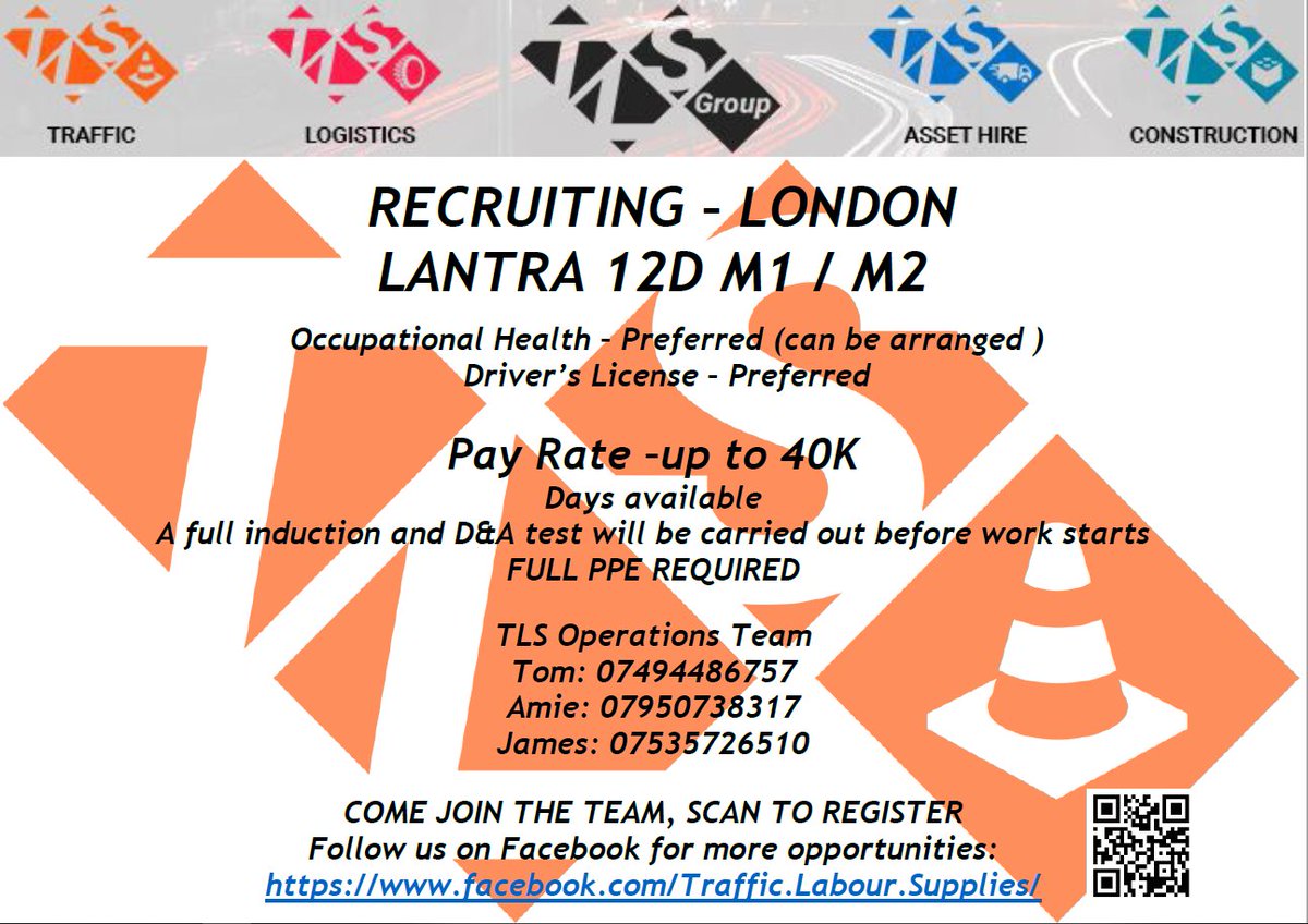 markTLSGroup's tweet image. Come join the team