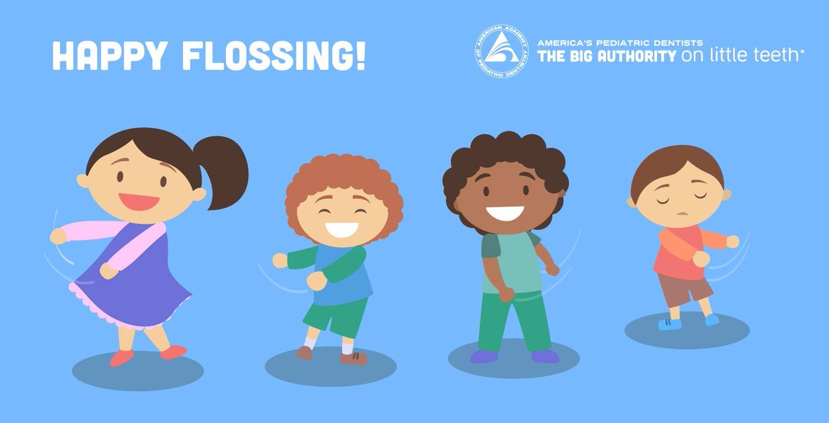 AmerAcadPedDent's tweet photo. Did you know that today is National Flossing Day? Celebrate with a good flossing session each morning and night! https://t.co/NPWclpmbfq