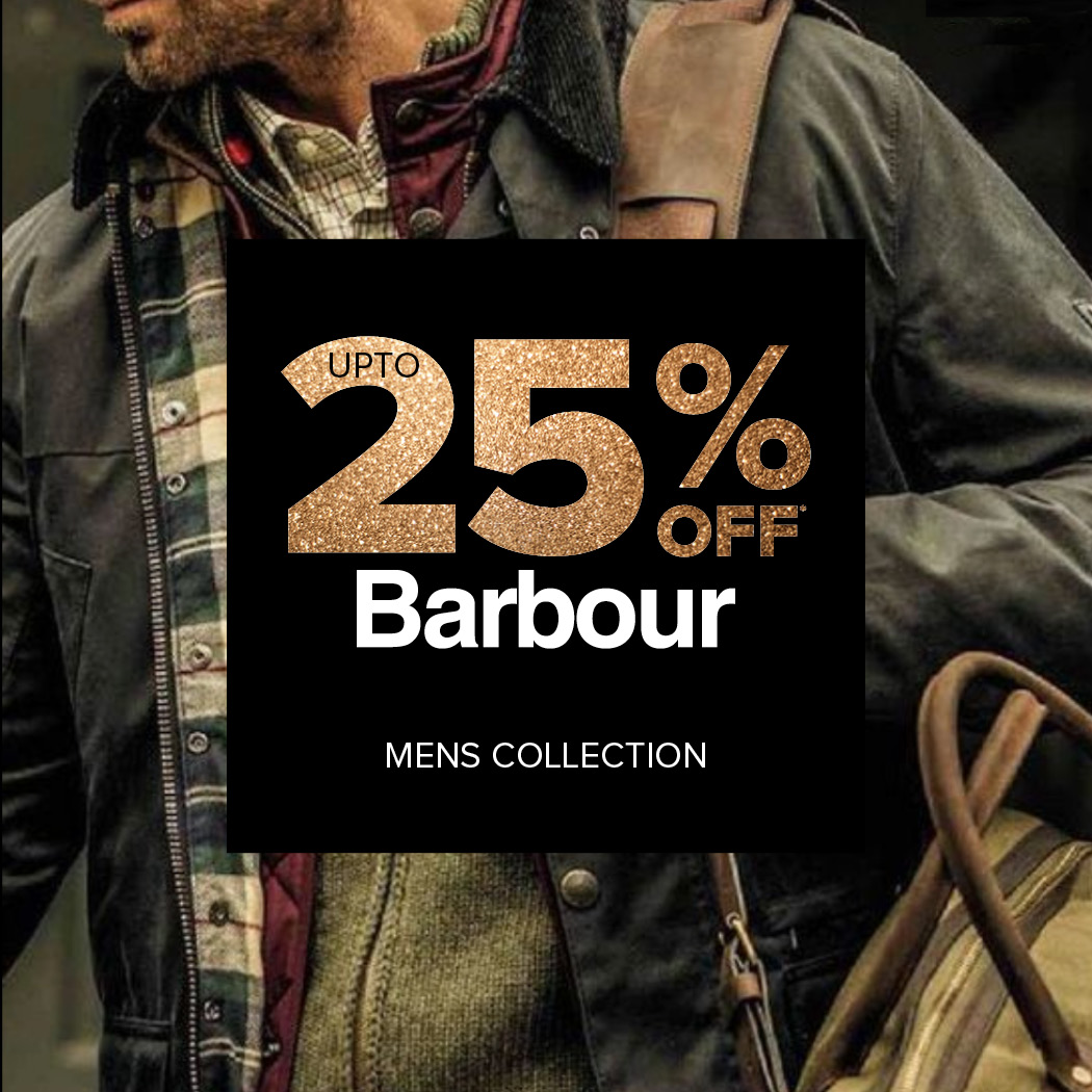 ★25% OFF MENS BARBOUR COATS ★ 20% OFF MENS BARBOUR CLOTHING ★ Avail of these amazing deals instore or online 👉 bit.ly/3CQ0wHp #BlackFriday2021 #BlackFriday #BF21 #McElhinneys