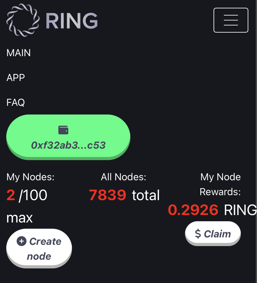 BlokInfluencer's tweet photo. The #RINGNodeArmy is growing daily!! The value of the $RING token is skyrocketing! 🤑

1⃣Buy $RING on @PancakeSwap

2⃣Visit https://t.co/pWQ5ASpdMh and set up your node through @MetaMask 

3⃣Enjoy your daily 2600% returns!

#staking #stake2earn #passiveincome @RingFinancial https://t.co/VAQAb5Nti4