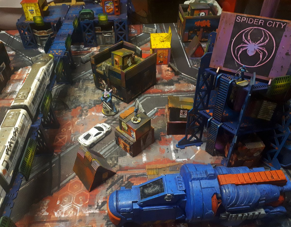 The_H_Bom's tweet photo. Spider City.

Ready for some meatspace...

#atek #infinityterrain #InfinityTheGame #SpiderCity #miniaturepainting #MiniatureTerrain https://t.co/yHV3U0FxYl