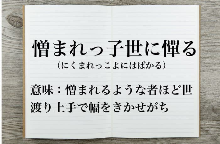メンダコ コレだ 憚る はばかる 蔓延る はびこる 意味 憎まれるような者ほど世渡り上手で幅をきかせがち 類語 悪い奴ほどよく眠る 意味 真の悪人ほど 罪を免れ罰を受けずのうのうと過ごしがち T Co 3l0jvdaoyj Twitter