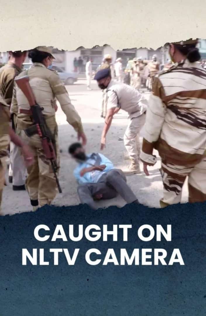 22_sahpankaj's tweet photo. Must have shown their powers of uniform to the criminals and murderers who roam freely, not to the Students. 
@NewsNltv @NSUINagaland @CmoNagaland @dimapurpolice @aajtak @abplivenews @tovihoto @AlongImna https://t.co/v2sE3zOAiB