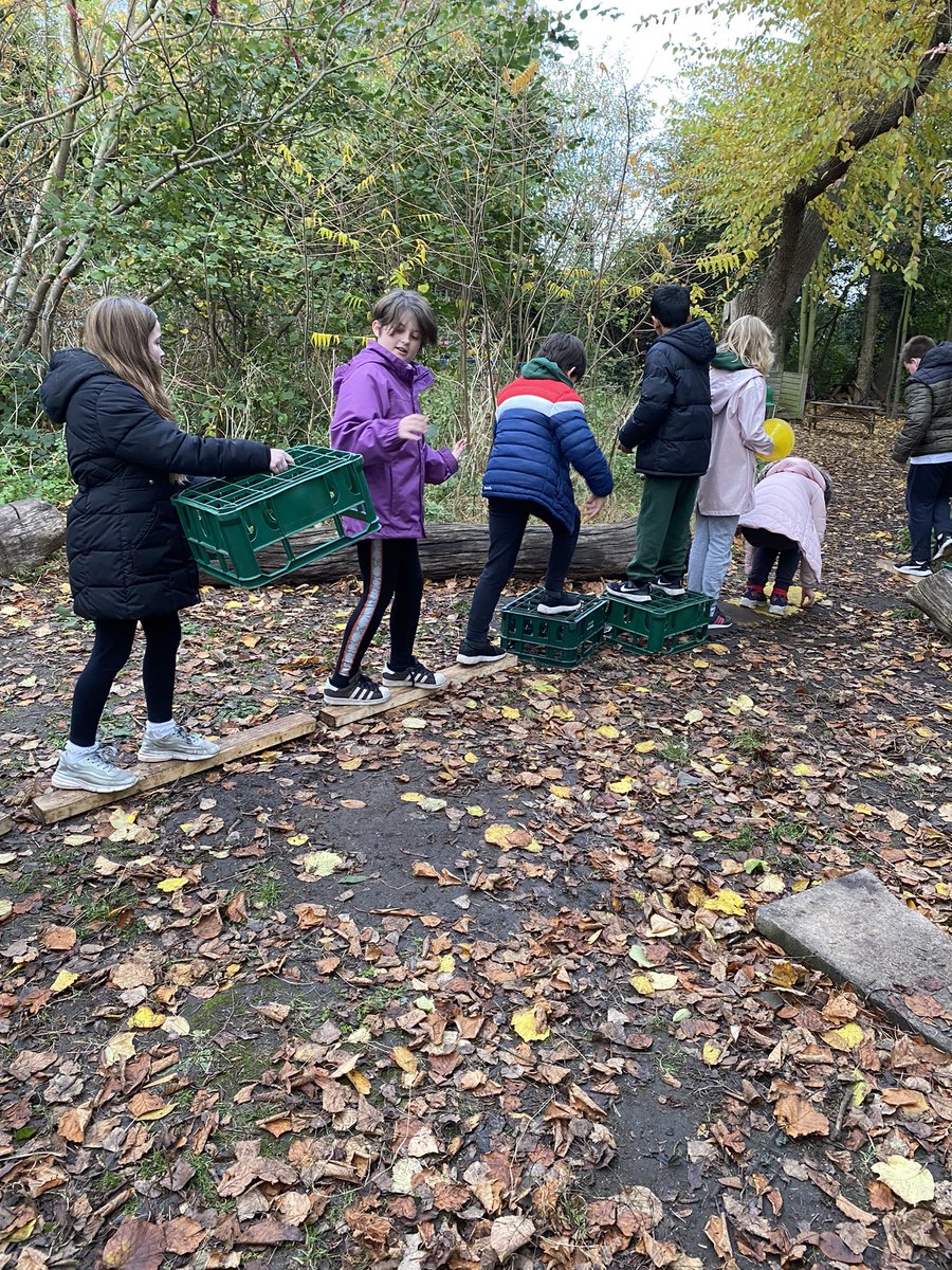 Today Apple class had Outdoor Learning. The children got themselves into teams to play the Lava Game. This required #teamwork #communication #planning #problemsolving and #sportsmanship. Great fun was had by all. Have a wonderful weekend Apple class! <a href="/GreenwaysPri/">Greenways Primary</a>