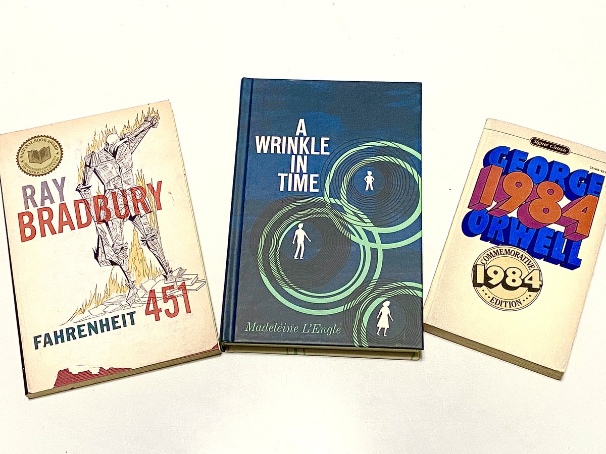 Celebrating Banned Book Week with three of my favorite banned books.