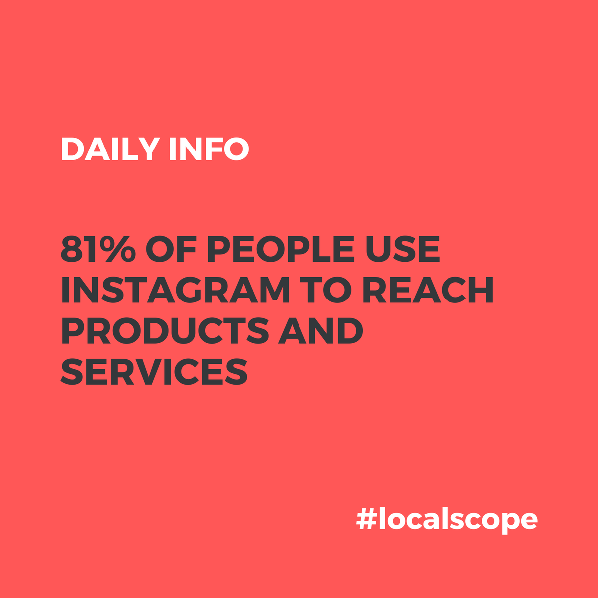 Localscope_dev's tweet photo. Why should you invest on your Instagram account!
Food for thought
#localscope

Get in contact with us!
📞 +30 215 215 3712
📧 info@localscope.dev

#digitalmarketing #socialmediamarketing #SocialMediaManagement #marketing #marketingstrategy https://t.co/FMGTKR8Imq