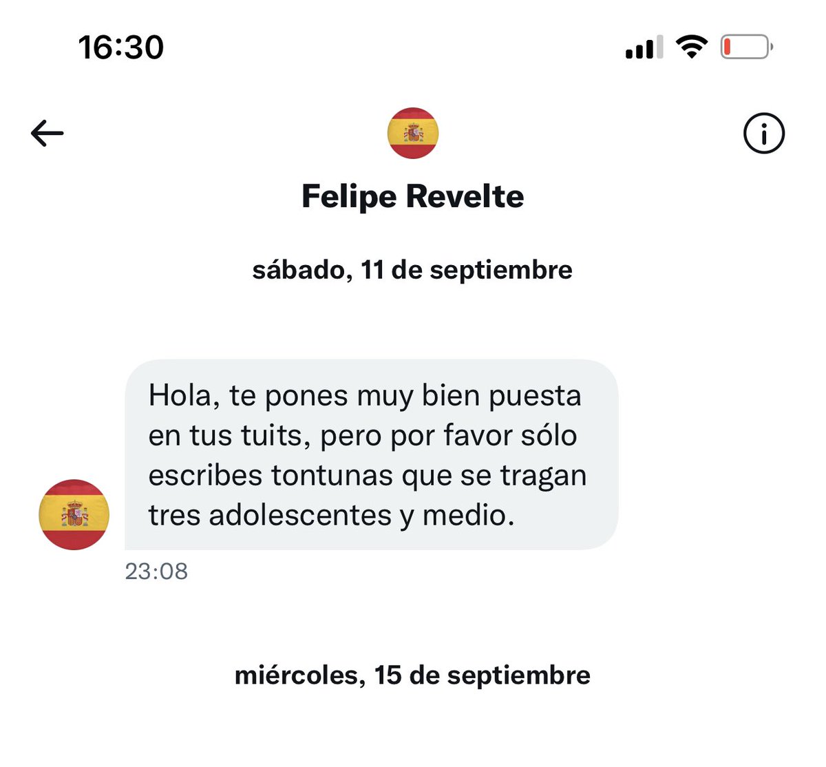 de_infantil's tweet photo. Puedes llamarme “ gitana de mierda”. Puedes vomitarme todo tu veneno. Puedes comprar todos los libros que quieras y ponerme los comentarios negativos que te dé la gana. Puedes invitar a todos tus colegas a que hagan lo mismo.  Puedes gastarte una pasta para hundirme. Me puedes https://t.co/EyJl5dt3PZ