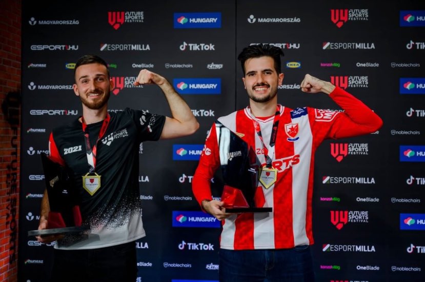 brstimir's tweet photo. First of all thanks to @v4futuresports for organizing this amazing LAN tournament in Budapest. It was a pleasure to represent Serbia with my teammate Miloš Krunić. We came as complete underdogs and did something that was nearly impossible before the start. We won.(1/3) https://t.co/6qoEnVd34M