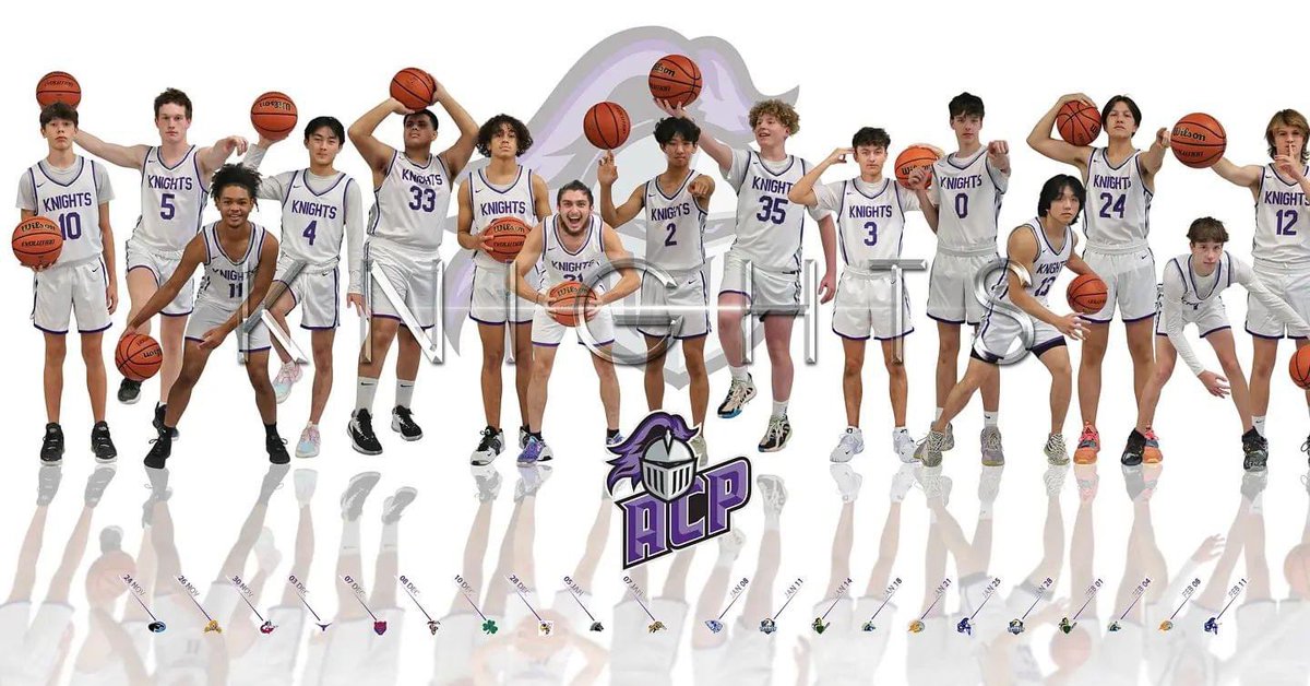 ACPBBallBooster's tweet photo. It’s game day as the Varsity Knights take on Sabino this morning! https://t.co/mb8cLZJVPl