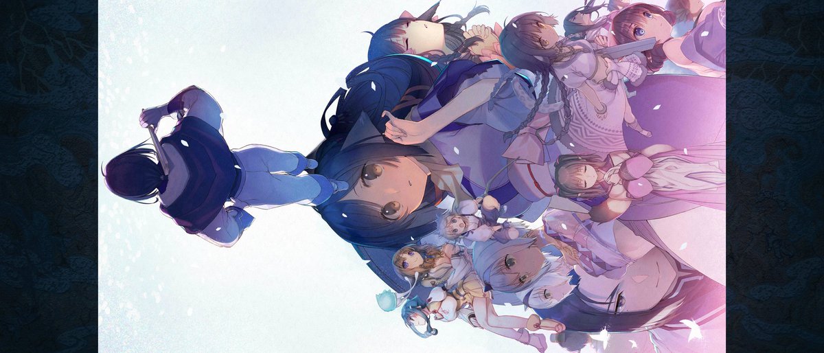 始まりの絵と終わりの絵か
自分はこのハクの背中が好きだねぇ 