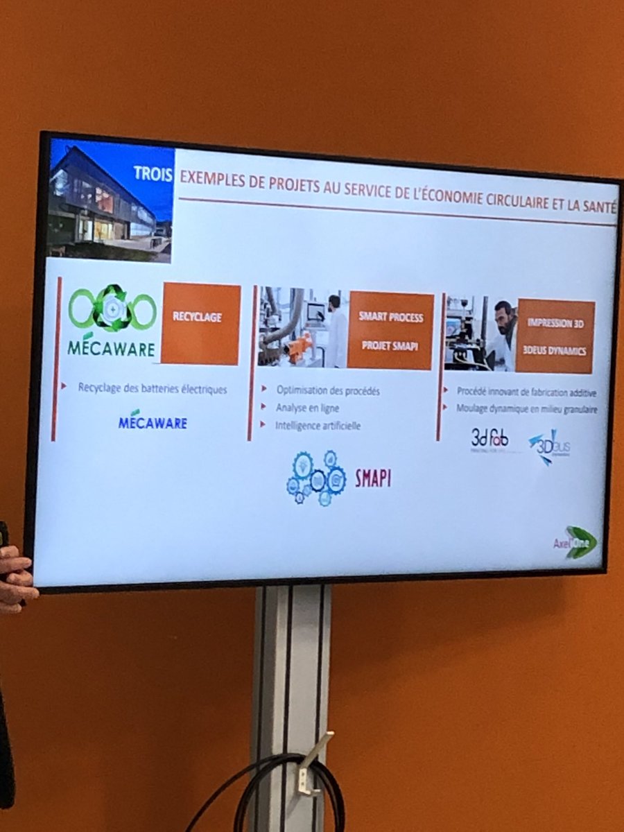 ChGeourjon's tweet photo. @axelone a 10 ans! Déjà beaucoup de succès industriels pour cette plateforme d’innovation collaborative en chimie-environnement. A l’occasion de cet anniversaire présentation des projets #MeCaWare, #3dFab et #SMAPI. Une plateforme soutenue par la Région @auvergnerhalpes. https://t.co/NLJFxbSApt