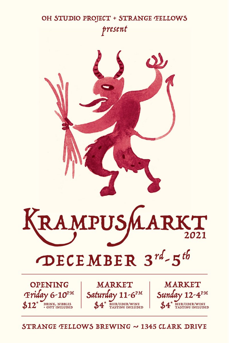 It's been a while since we posted, but you can't miss this event taking place in Vancouver next weekend - hope to see you there! #krampus