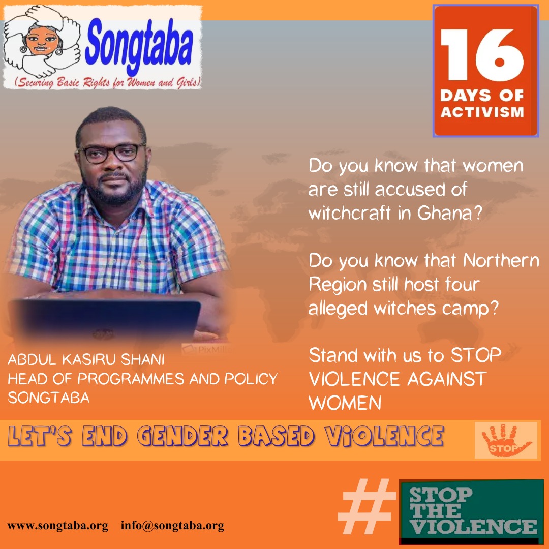 LamnatuAdam's tweet photo. The time for action is now. Join us @songtabaInfo and @USEmbassyGhana, @USinGhana and the campaign to end gender based violence #16daysofactivismgh https://t.co/kzcy6HI5Gl