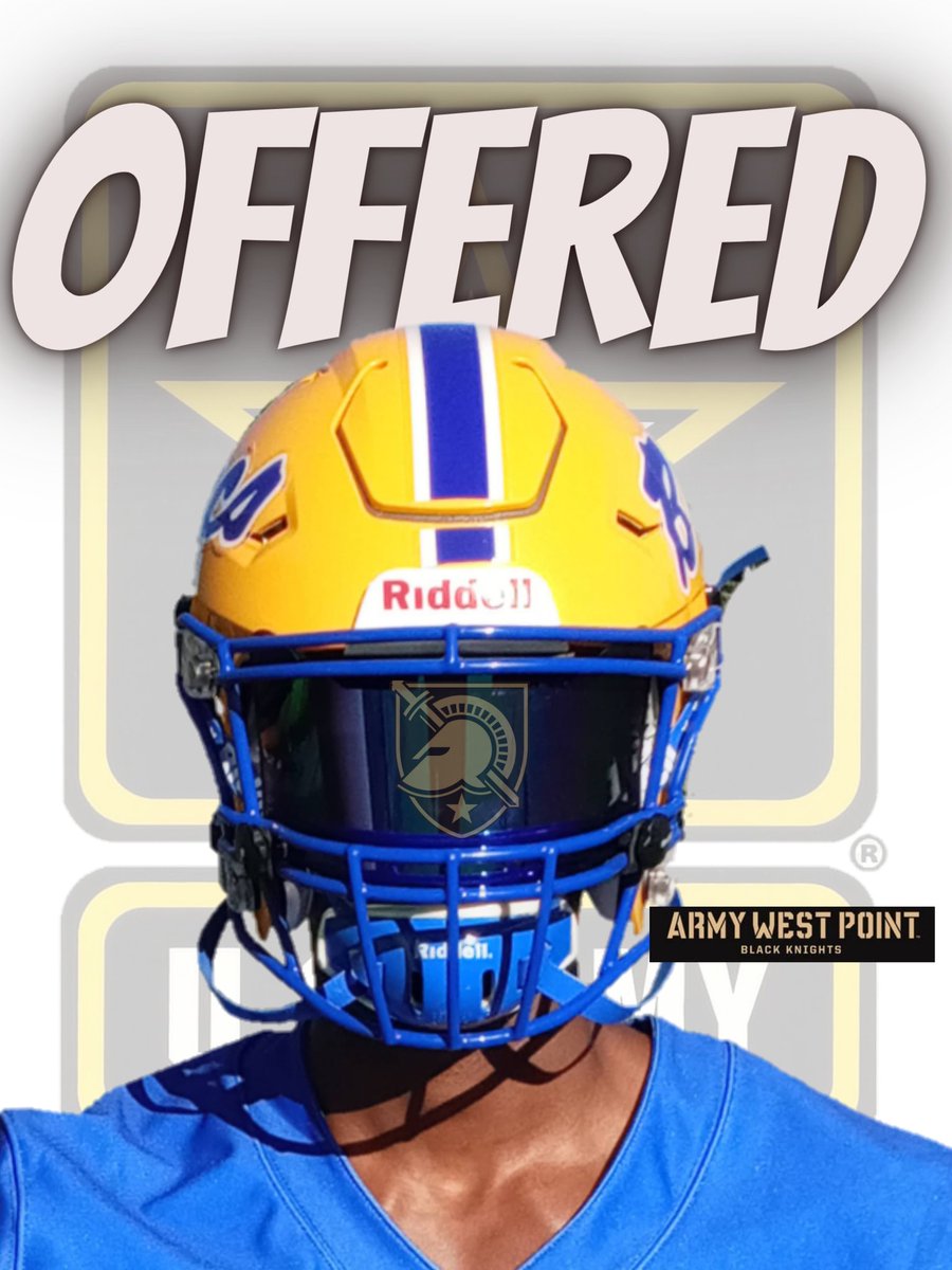 connorpowe12's tweet image. Blessed to received an offer from ARMY!! @Coach_Gaither #goarmy #WestPoint #spellchecked😁