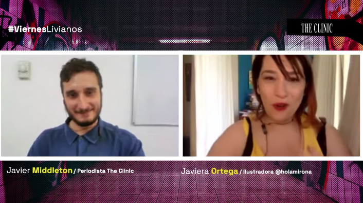 🔴 "(Sebastián Piñera es) el que más cringe me ha dado y el que más material me ha dado para invitar a la reflexión a través del humor", afirma Javiera Ortega (@HolaMirona), ilustradora.

👉 Sigue la transmisión en vivo de estos #ViernesLivianos por acá: bit.ly/3p7r7Lj