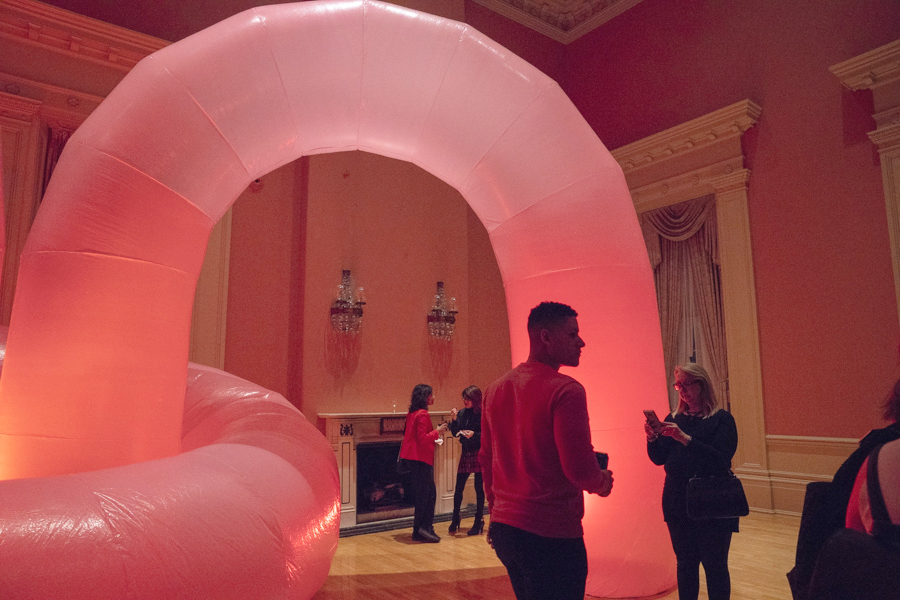 DesignTOFest's tweet photo. Kick off 10 days of the 12th DesignTO Festival w/ its official Launch Party in @OldTownToronto, structured as a roaming neighbourhood party anchored by 5 Party Hubs.
https://t.co/kauPDpjWxB
#DesignTO19 Launch Party. Installation by Studio Rat. Photo by Stephen Chu
#DesignTO22 https://t.co/AF5xE1rgLc