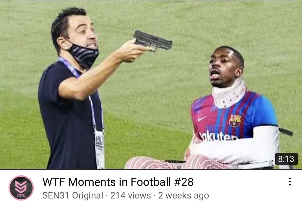 TrollFootball's tweet photo. Nobody:

YouTube football video thumbnails: https://t.co/9LDeGa91BC