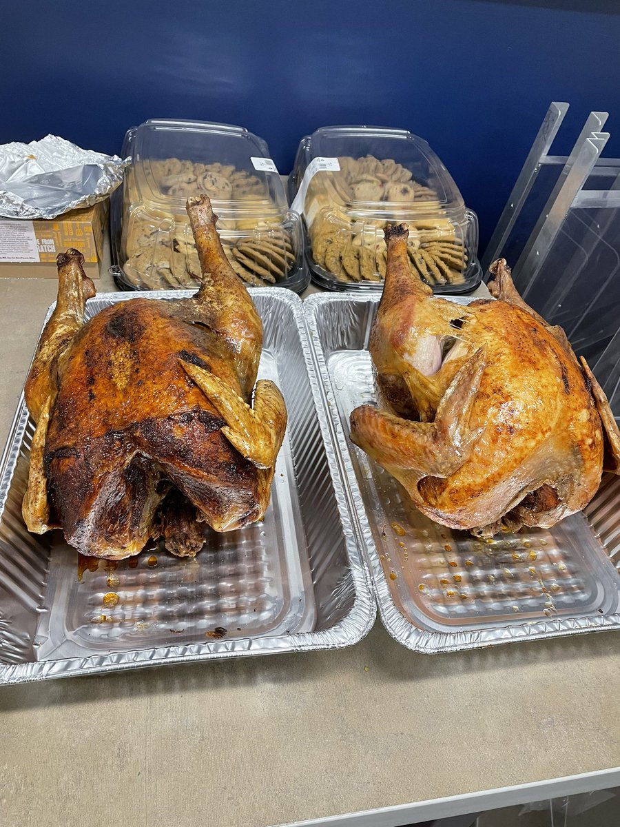Today, I give thanks for all of our hardworking front line associates at 554 Florence, KY!  Giving back by the best way I know how!  Deep fried turkey!