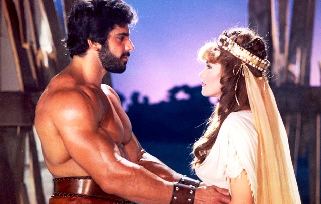 RetroReminiscer's tweet image. Hercules (1983)
Directed by Luigi Cozzi. 

Starring: Lou Ferrigno, Sybil Danning, Brad Harris.