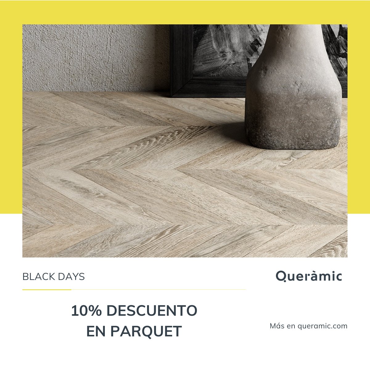 queramic's tweet photo. ¡Consigue ofertas exclusivas pensadas para ti! 
Black Days del 19 al 29 de noviembre 2021.

10% de descuento en todas las novedades de parquet @FausSpain. ¡No te lo pierdas!

Descubre todas las colecciones de parquet 👉https://t.co/QBJoTalN7Z https://t.co/OPeUn2Kzbu