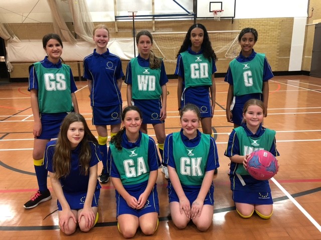 angloeuropean73's tweet photo. Congratulations to our Year 7 netball team on their latest successful game. They all played amazingly and continued their winning streak of 8-7. Player of the match was awarded to Daisy. Well done team! #AngloFamily #netballsuccess https://t.co/f4H57P8KNY