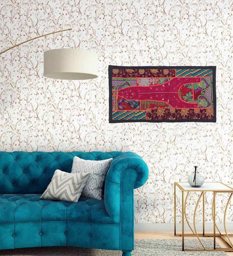 wall art Tapestry Antique Bohemian Embroidered Patchwork Vintage Wall Hanging TJ57