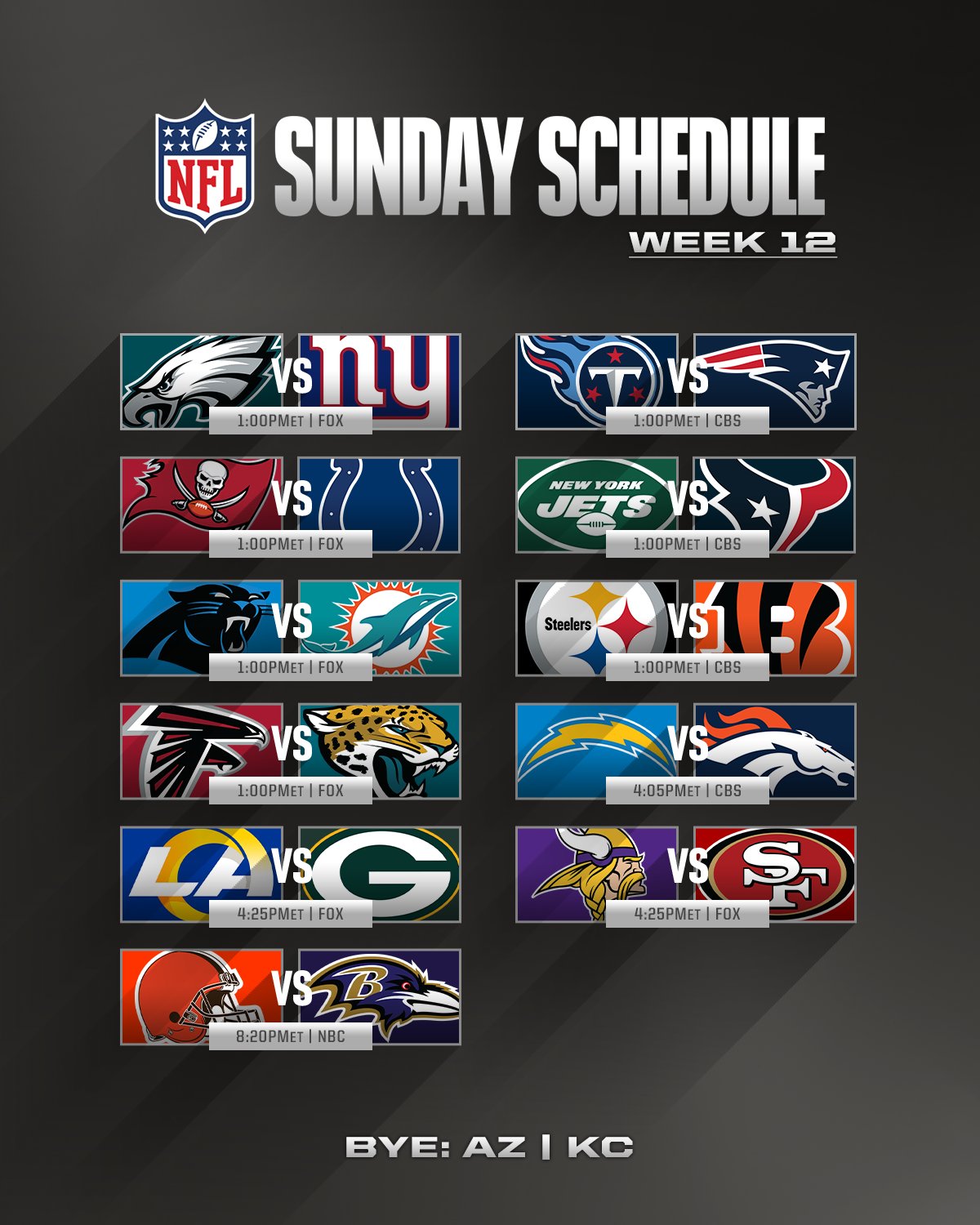 nfl tomorrow on fox