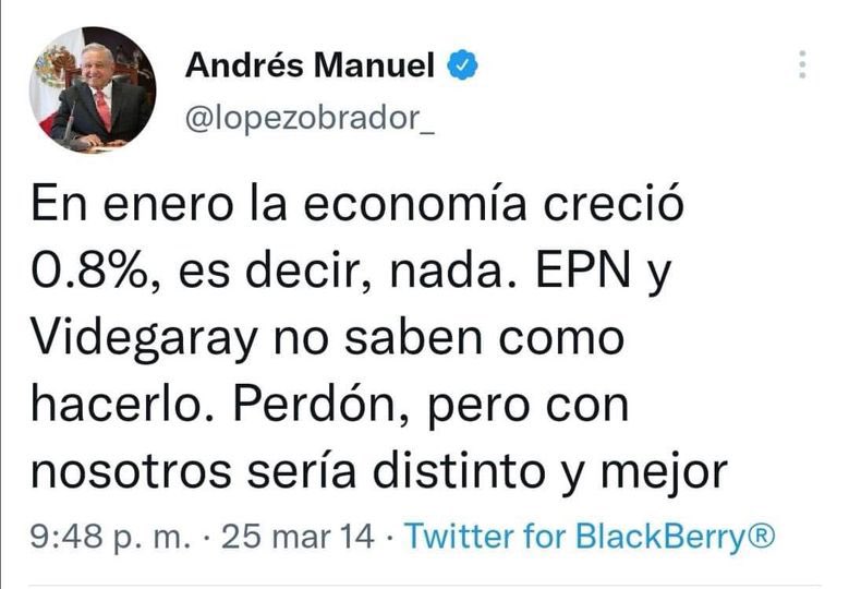 2019: -0.1 %
2020: -8.2%
2021: -0.4 % (DESPUÉS DE LA PANDEMIA) 
¿Qué decía señor <a href="/lopezobrador_/">Andrés Manuel</a> ? 
¿Que con ustedes qué?