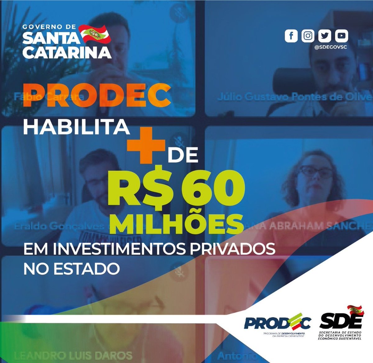 LBuligon's tweet image. Mais de R$ 60 milhões em novos projetos irão se tornar realidade graças ao #Prodec. Coordenado pela @sdegovsc,  o Prodec concede a postergação de impostos 👉 #incentivos, para implantação de projetos que gerem #empregos, principalmente nas cidades com baixo IDH.