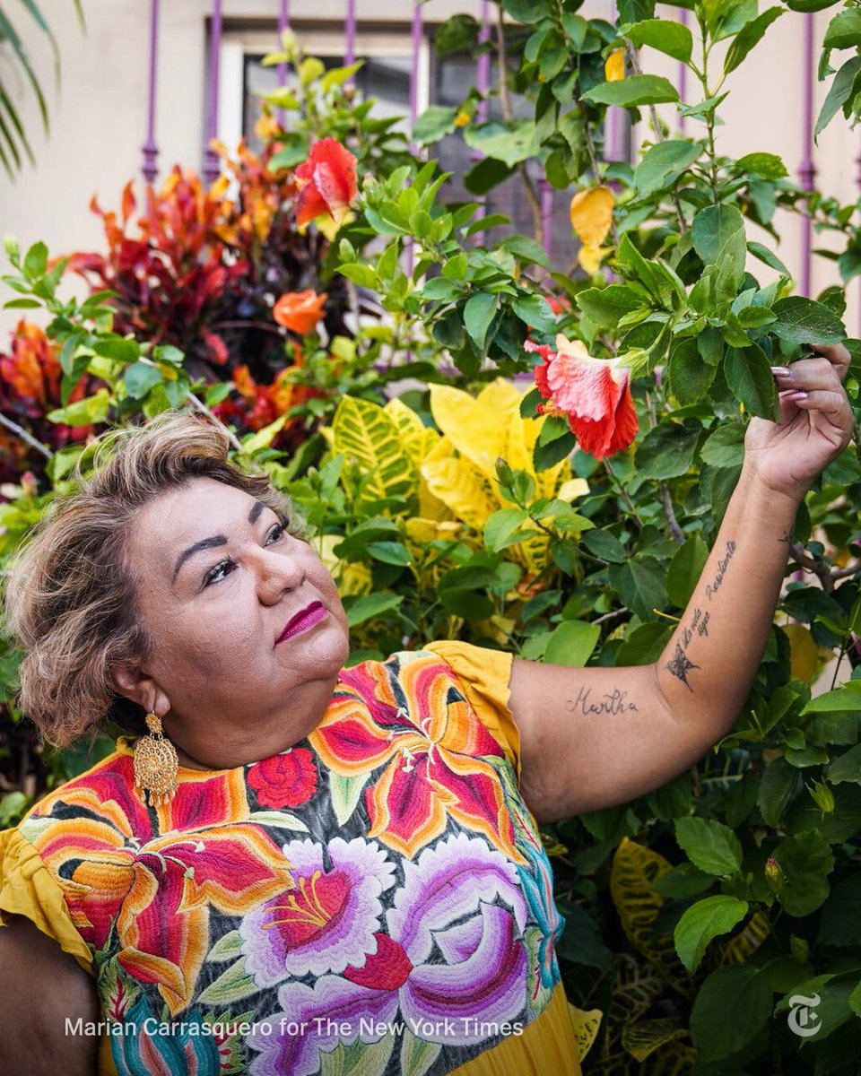 nytimes's tweet photo. At 49, Martha Izquierdo may not fit your idea of a TikTok influencer. But having survived brushes with death, conquering social media and delighting viewers was a cinch. "Today's outfit," she says in one video, sauntering up to the camera, "is confidence."
https://t.co/aR9BhHt20j https://t.co/mHjFHY8SGw