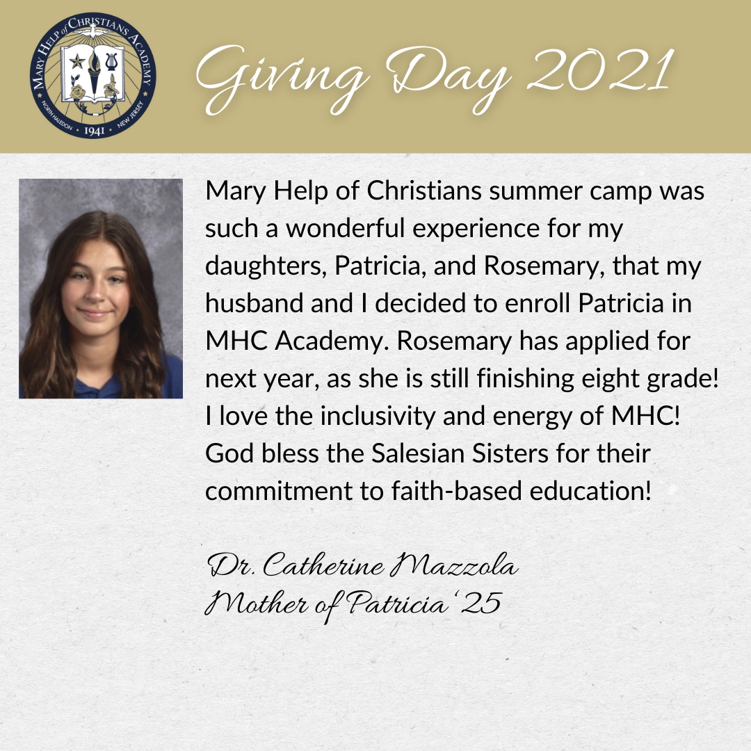 Mary Help of Christians Academy tweet media
