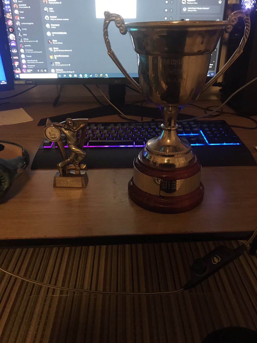 want to say a massive thank you to <a href="/AxbridgeCricket/">Axbridge Cricket Club</a> for the Bowler Of The Year award and a great season, here’s to another!