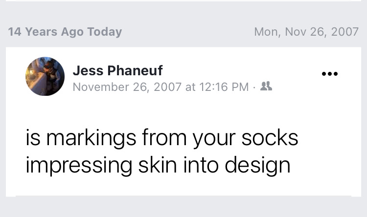 phjess's tweet image. Today apparently marks 14 years since my most emo status ever 🤣 @mattpondpa #facebookmemories