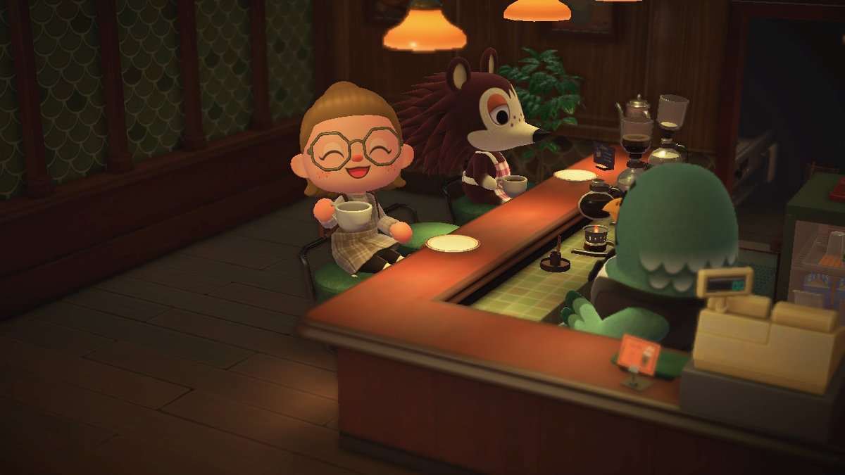 ConsultingMary's tweet photo. Met Sable in the Roost today :) #AnimalCrossing #ACNH #NintendoSwitch https://t.co/1LMt1uNfqt